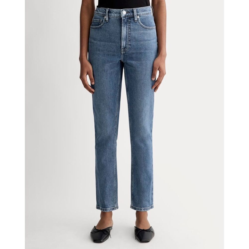 Everlane The Original Cheeky Washed Blue Jean, Size 27 Regular